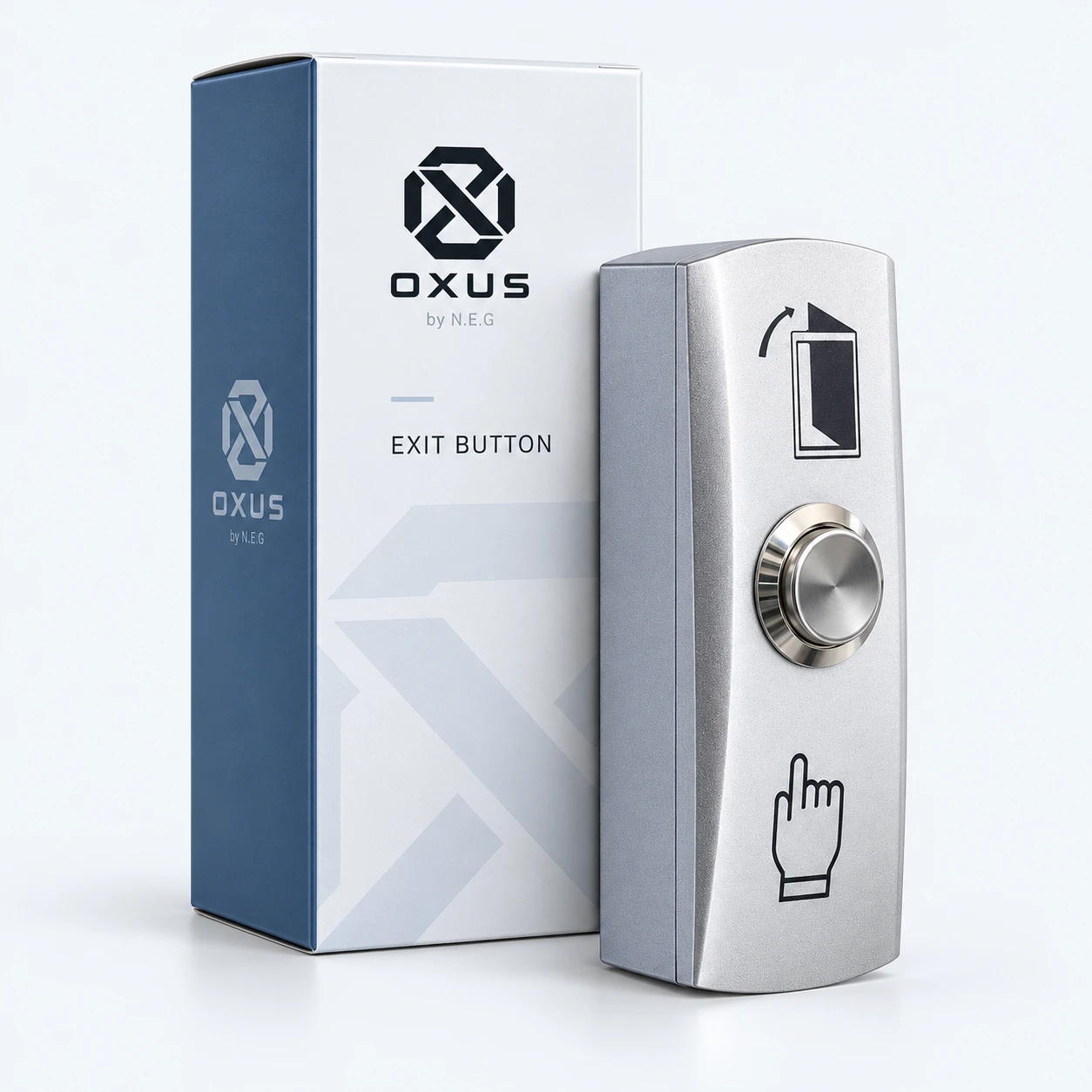 OXUS Touch — OXUS uslubidagi chiqish tugmasi